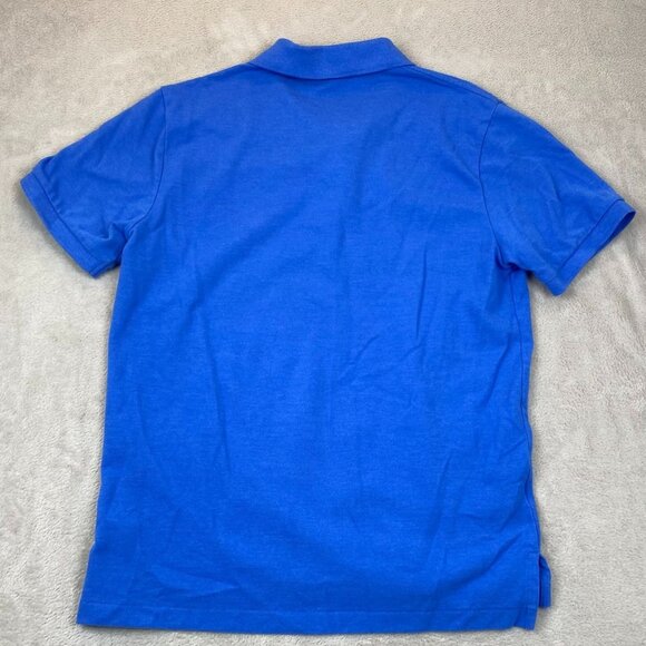 Eddie Bauer Men's Polo Shirt Medium Short Sleeve Yetti Logo Casual Pullover - Picture 13 of 13